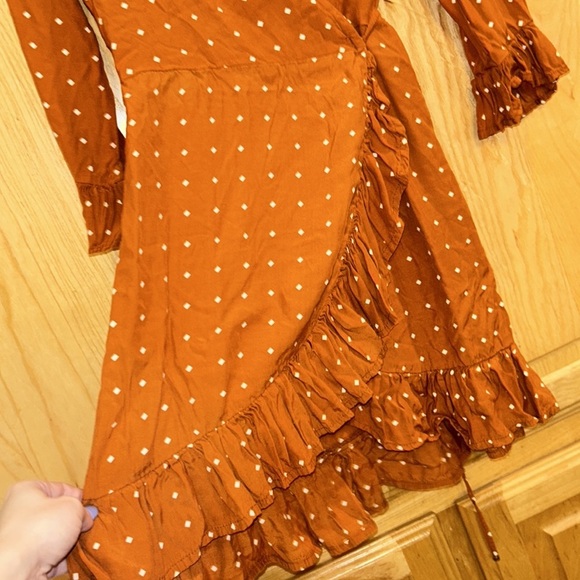 Faithful The Brand Polka Dot Wrap Dress - Picture 5 of 13